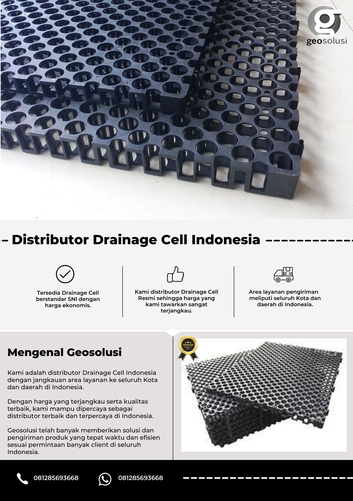 Distributor Drainage Cell Indonesia