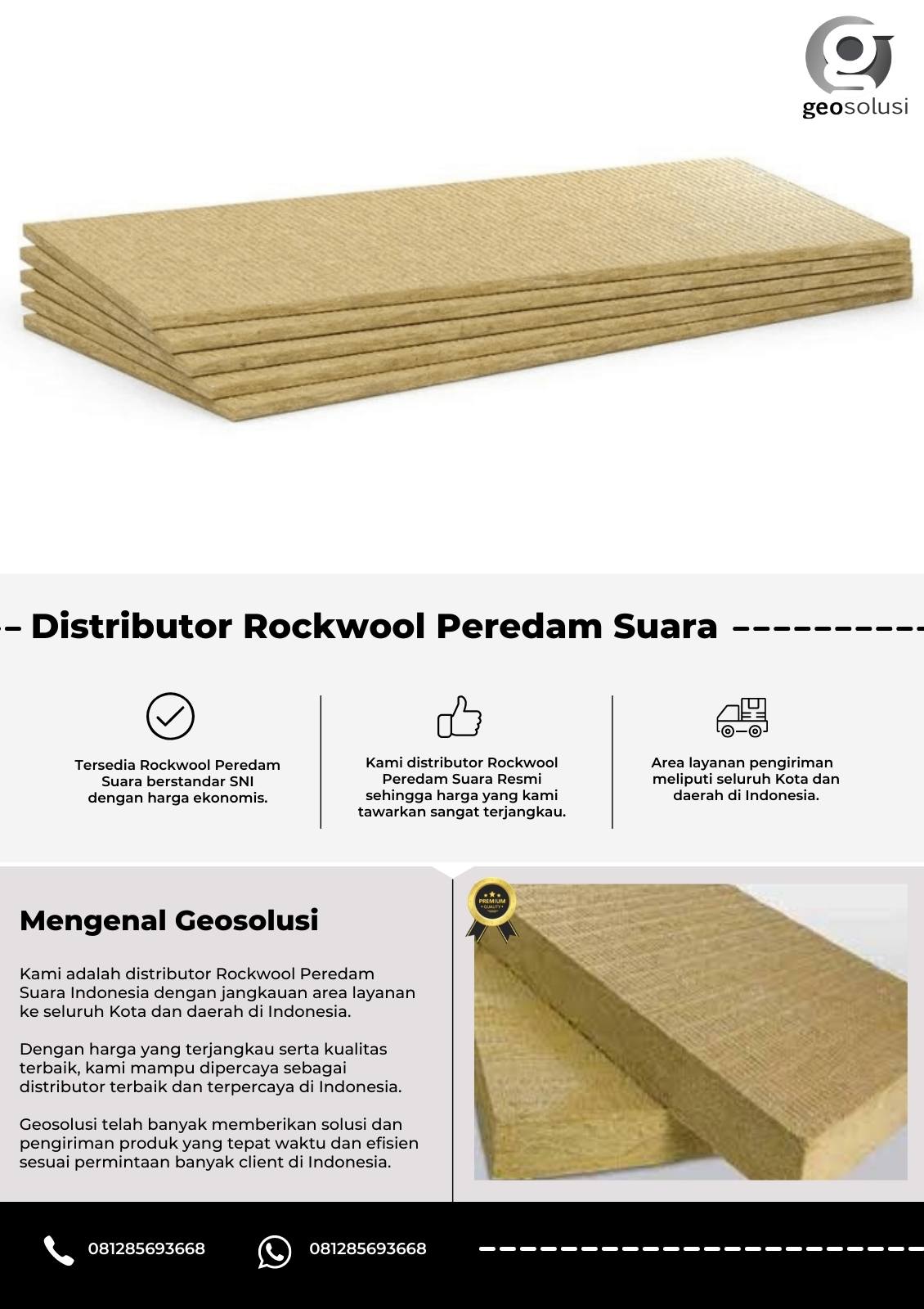 Distributor Rockwool Indonesia